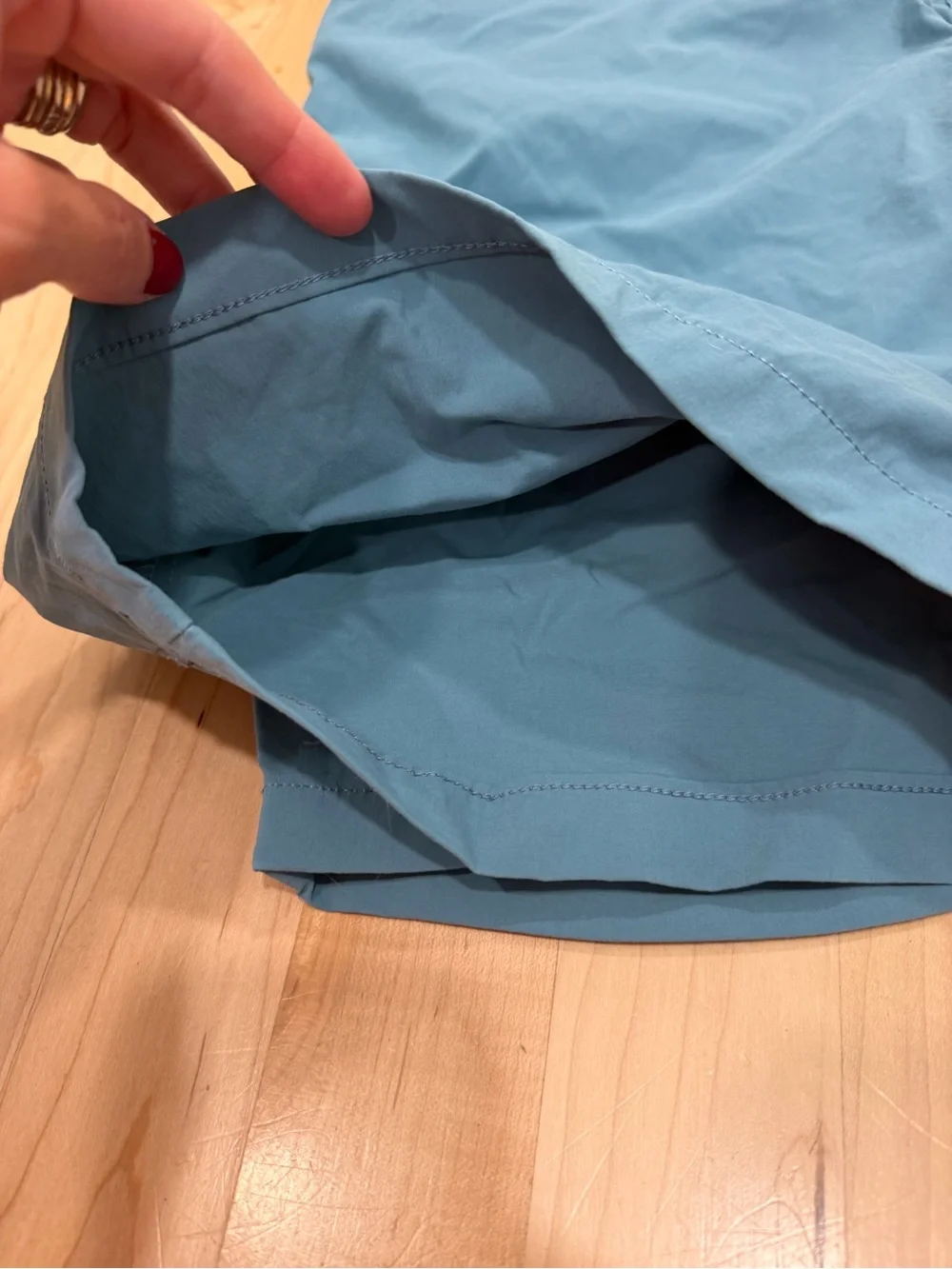 J. Crew Men's Teal Flat-Front Shorts